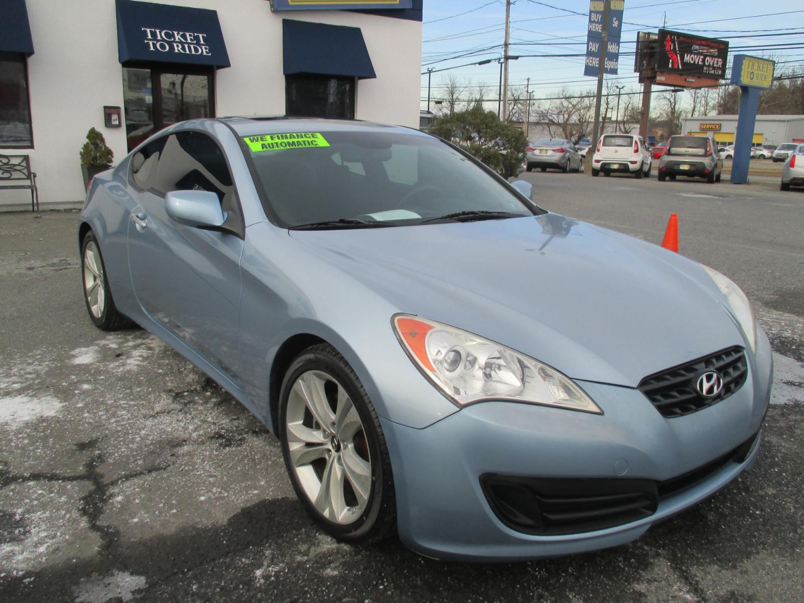 2011 BLUE Hyundai Genesis Coupe 2.0 Auto (KMHHT6KD3BU) with an 2.0L L4 DOHC 16V TURBO engine, 5-Speed Automatic transmission, located at 1254 Manheim Pike, Lancaster, PA, 17601, (717) 393-9133, 40.062870, -76.323273 - Photo #2