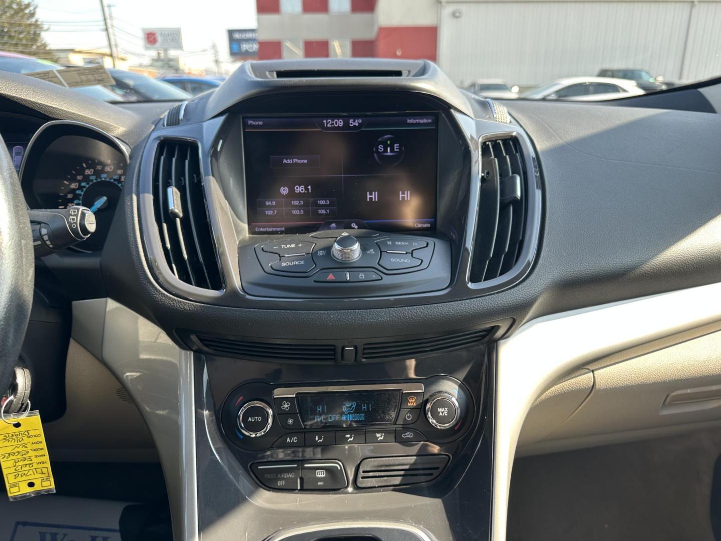 2013 BLUE Ford Escape SEL AWD (1FMCU9HX7DU) with an 1.6L L4 DOHC 16V engine, 6-Speed Automatic transmission, located at 1254 Manheim Pike, Lancaster, PA, 17601, (717) 393-9133, 40.062870, -76.323273 - Photo#16