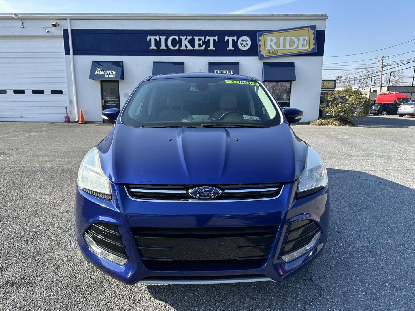 2013 BLUE Ford Escape SEL AWD (1FMCU9HX7DU) with an 1.6L L4 DOHC 16V engine, 6-Speed Automatic transmission, located at 1254 Manheim Pike, Lancaster, PA, 17601, (717) 393-9133, 40.062870, -76.323273 - Photo#1