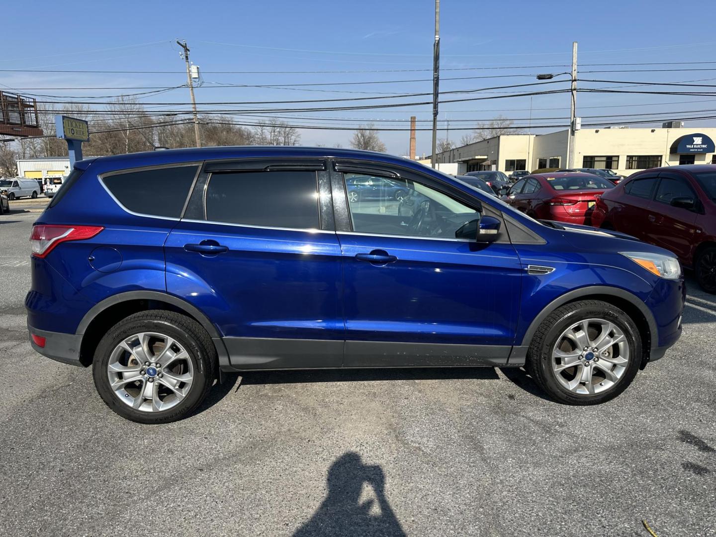2013 BLUE Ford Escape SEL AWD (1FMCU9HX7DU) with an 1.6L L4 DOHC 16V engine, 6-Speed Automatic transmission, located at 1254 Manheim Pike, Lancaster, PA, 17601, (717) 393-9133, 40.062870, -76.323273 - Photo#3