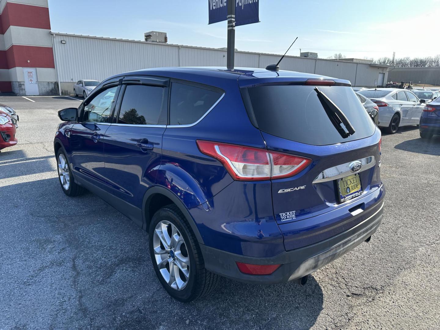2013 BLUE Ford Escape SEL AWD (1FMCU9HX7DU) with an 1.6L L4 DOHC 16V engine, 6-Speed Automatic transmission, located at 1254 Manheim Pike, Lancaster, PA, 17601, (717) 393-9133, 40.062870, -76.323273 - Photo#8