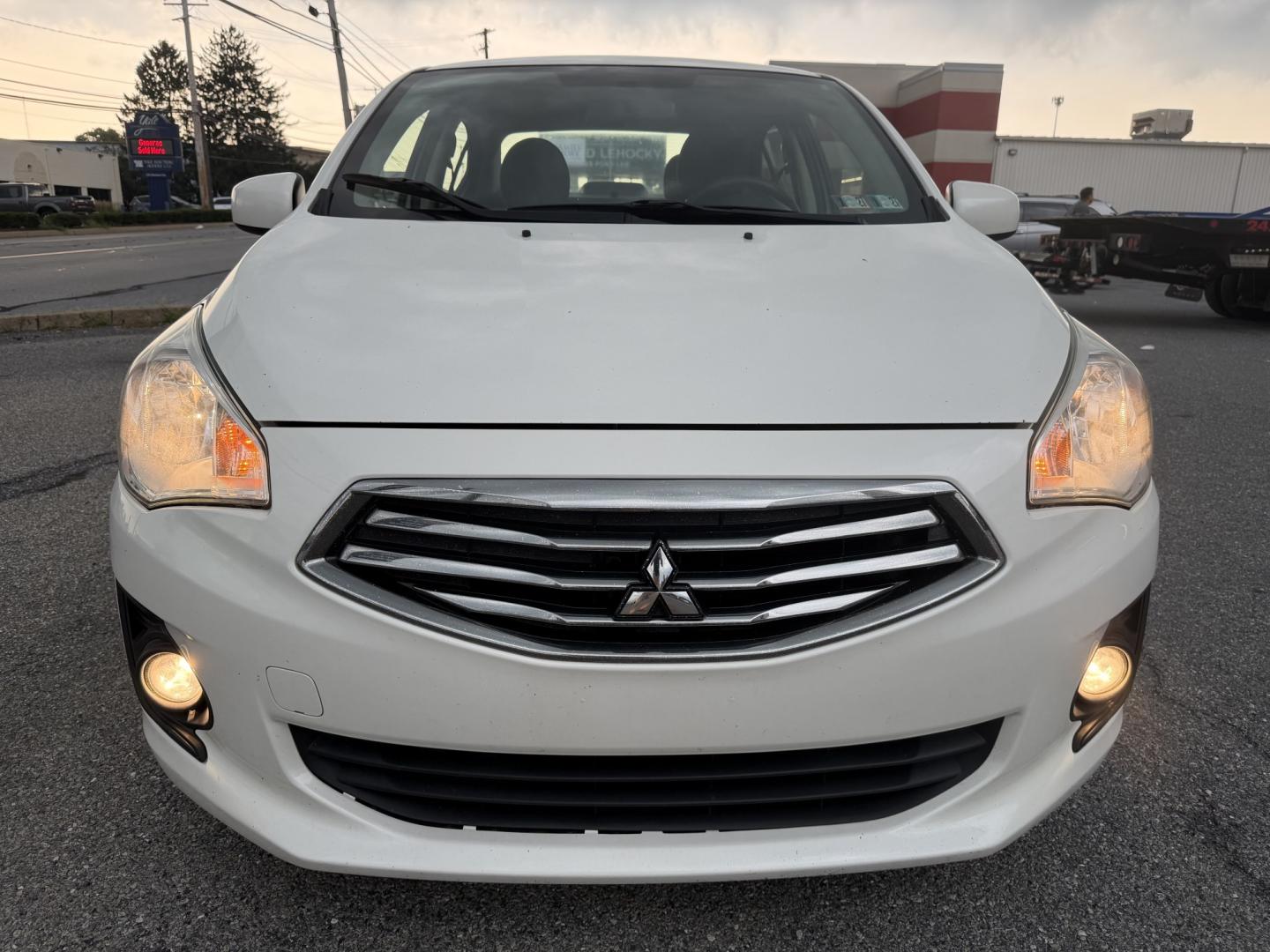 2019 WHITE Mitsubishi Mirage G4 ES 5M (ML32F3FJ1KH) with an 1.2L L3 DOHC engine, 5M transmission, located at 1254 Manheim Pike, Lancaster, PA, 17601, (717) 393-9133, 40.062870, -76.323273- Photo#7