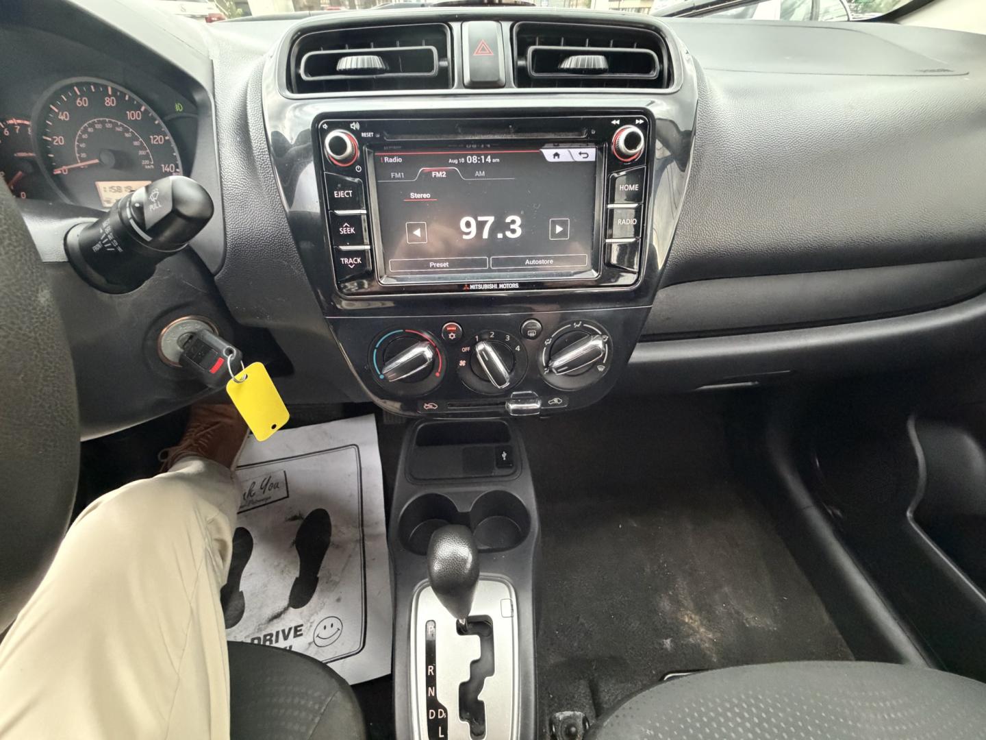 2019 WHITE Mitsubishi Mirage G4 ES 5M (ML32F3FJ1KH) with an 1.2L L3 DOHC engine, 5M transmission, located at 1254 Manheim Pike, Lancaster, PA, 17601, (717) 393-9133, 40.062870, -76.323273- Photo#9