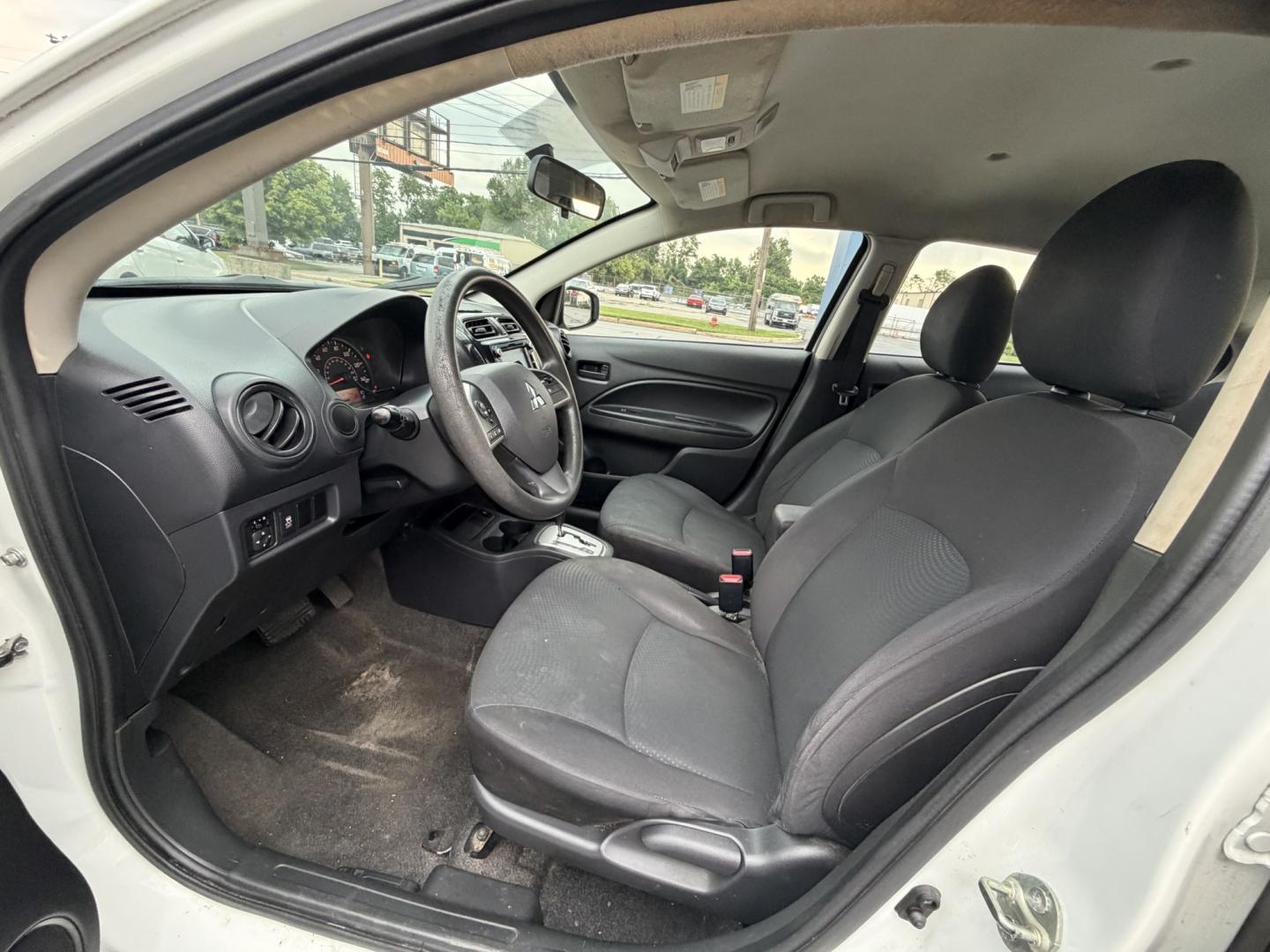 2019 WHITE Mitsubishi Mirage G4 ES 5M (ML32F3FJ1KH) with an 1.2L L3 DOHC engine, 5M transmission, located at 1254 Manheim Pike, Lancaster, PA, 17601, (717) 393-9133, 40.062870, -76.323273- Photo#11
