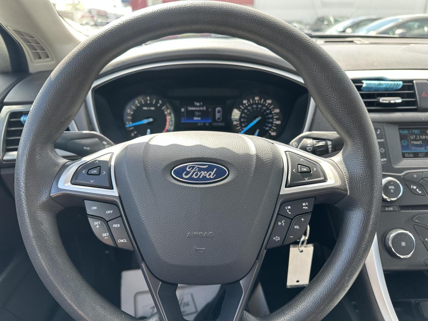 2014 WHITE Ford Fusion SE (1FA6P0H77E5) with an 2.5L L4 DOHC 16V engine, located at 1254 Manheim Pike, Lancaster, PA, 17601, (717) 393-9133, 40.062870, -76.323273 - Photo#13