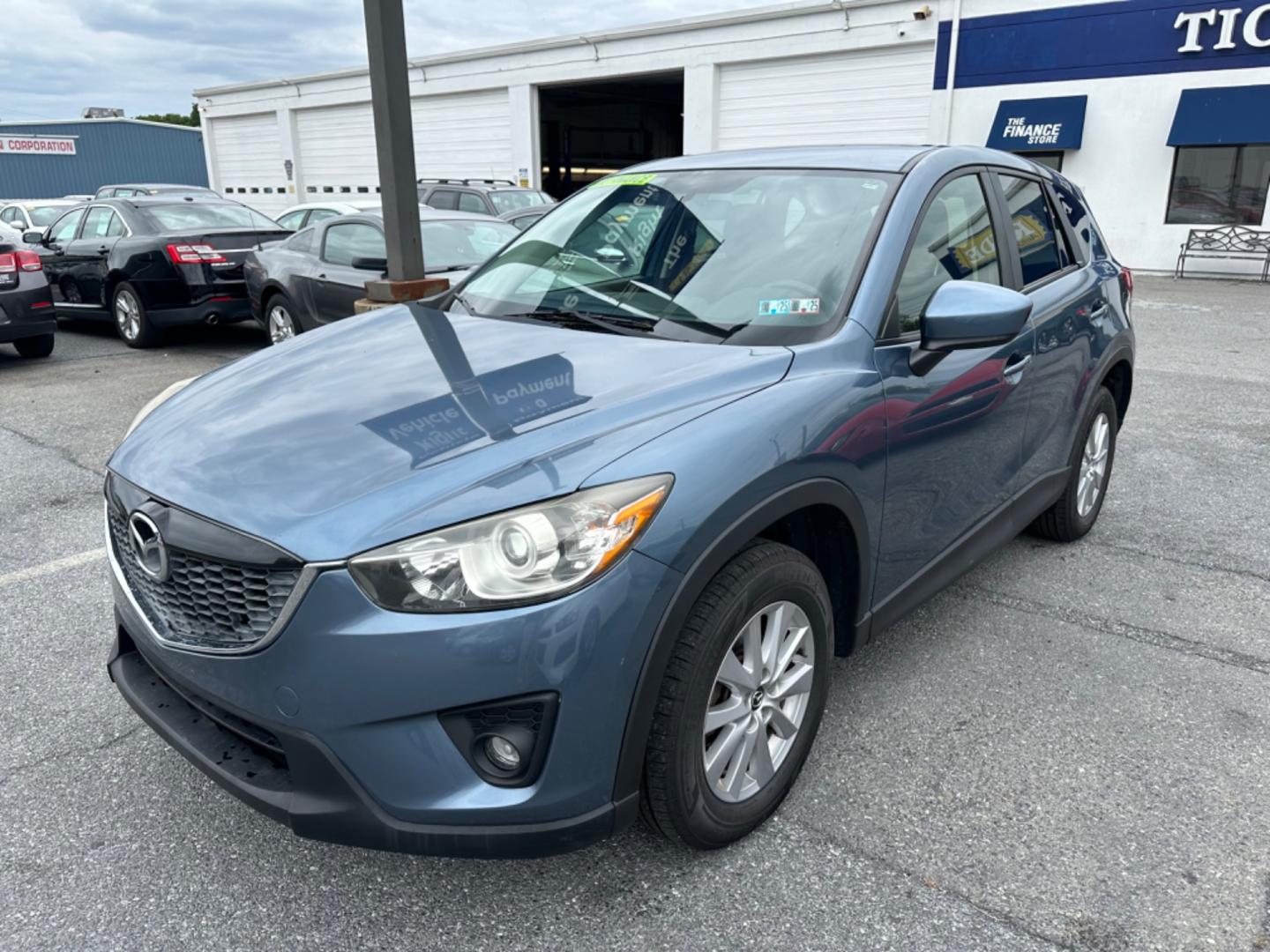 2015 BLUE Mazda CX-5 Touring AWD (JM3KE4CY7F0) with an 2.5L L4 DOHC 16V engine, 6-Speed Automatic transmission, located at 1254 Manheim Pike, Lancaster, PA, 17601, (717) 393-9133, 40.062870, -76.323273 - Photo#0