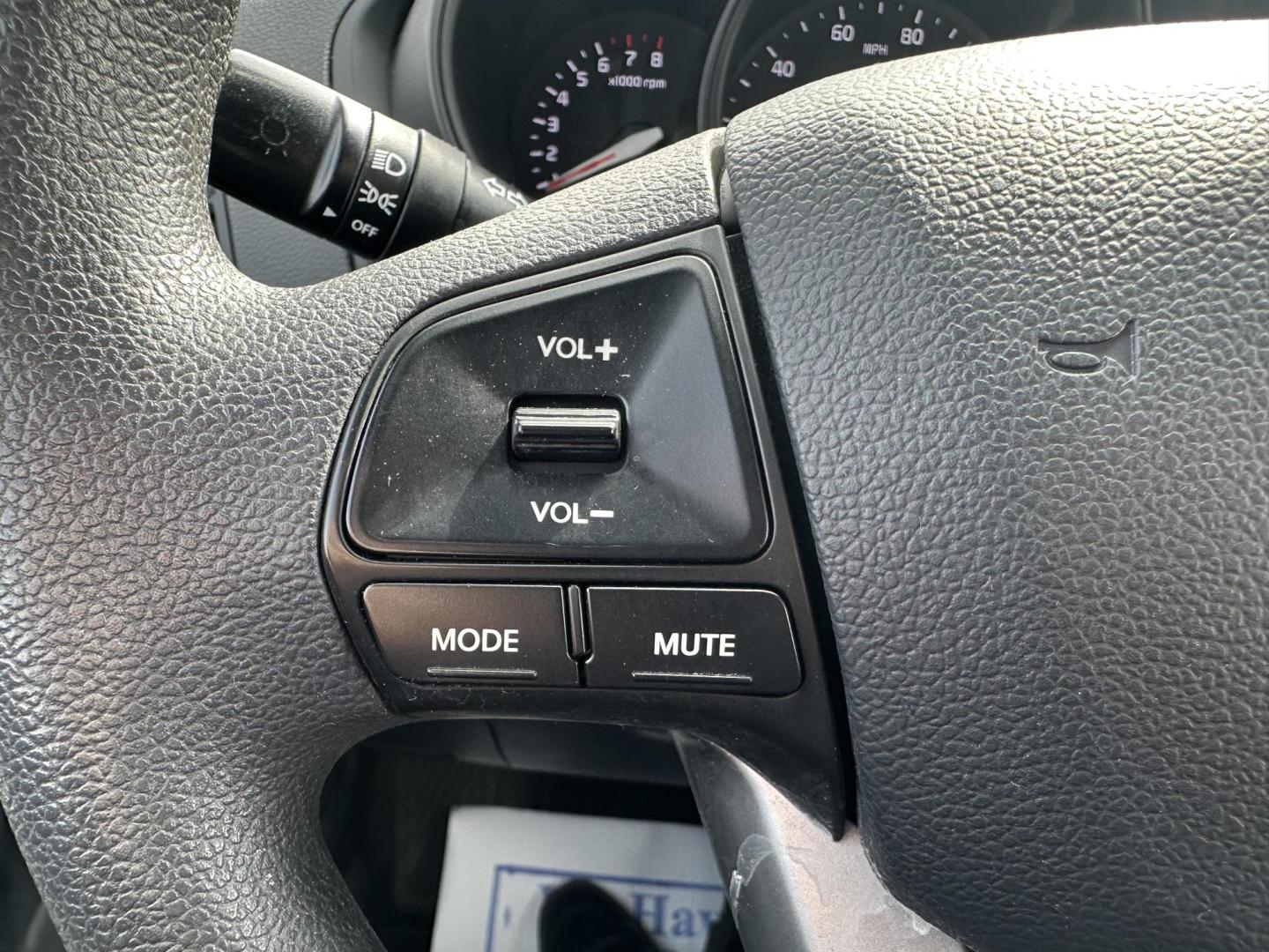 2013 WHITE Kia Rio LX (KNADM4A30D6) with an 1.6L L4 DOHC 16V engine, located at 1254 Manheim Pike, Lancaster, PA, 17601, (717) 393-9133, 40.062870, -76.323273 - Photo#17