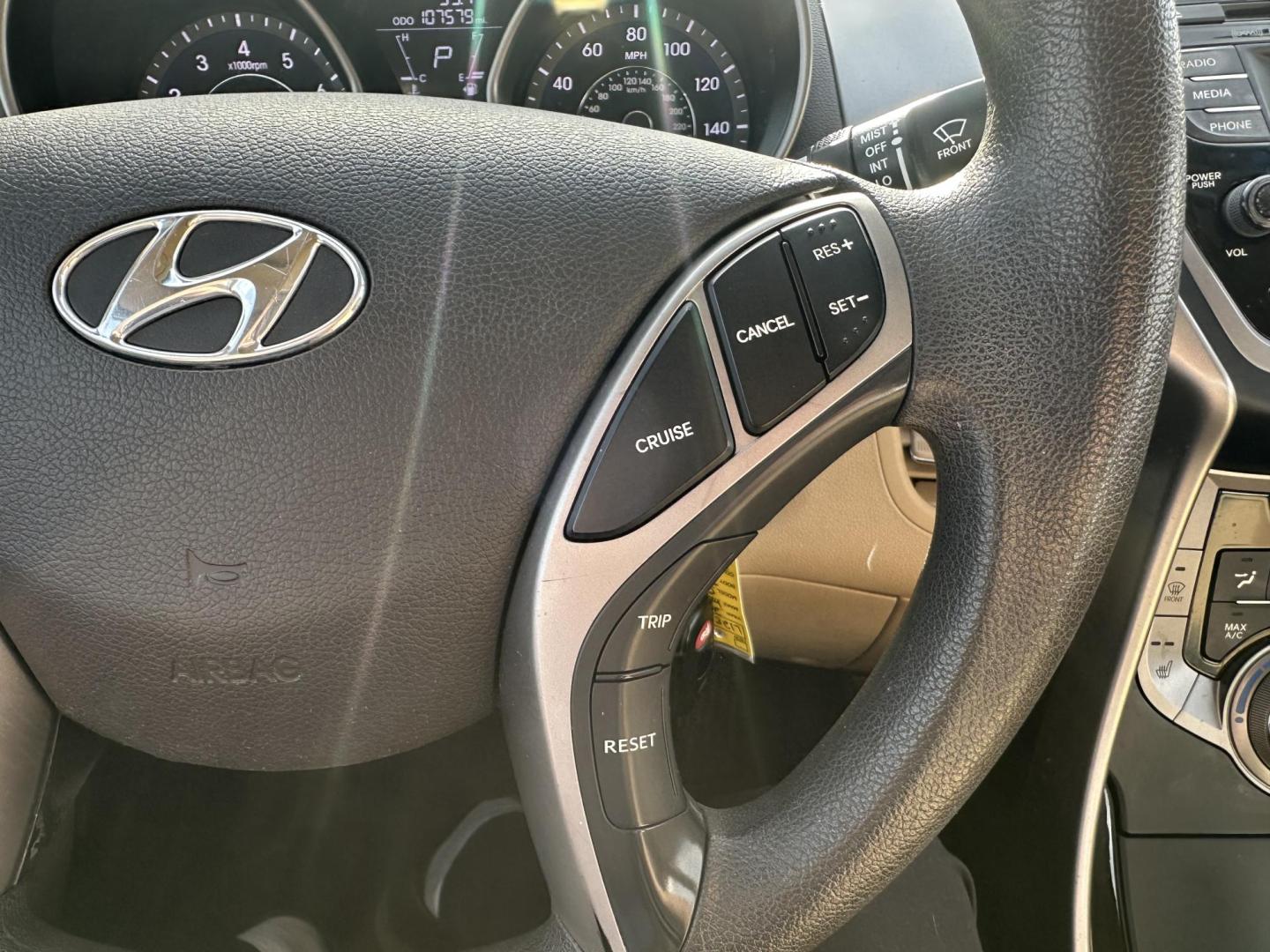 2013 TAUPE Hyundai Elantra Limited (5NPDH4AE7DH) with an 1.8L L4 DOHC 16V engine, 6-Speed Automatic transmission, located at 1254 Manheim Pike, Lancaster, PA, 17601, (717) 393-9133, 40.062870, -76.323273 - Photo#13