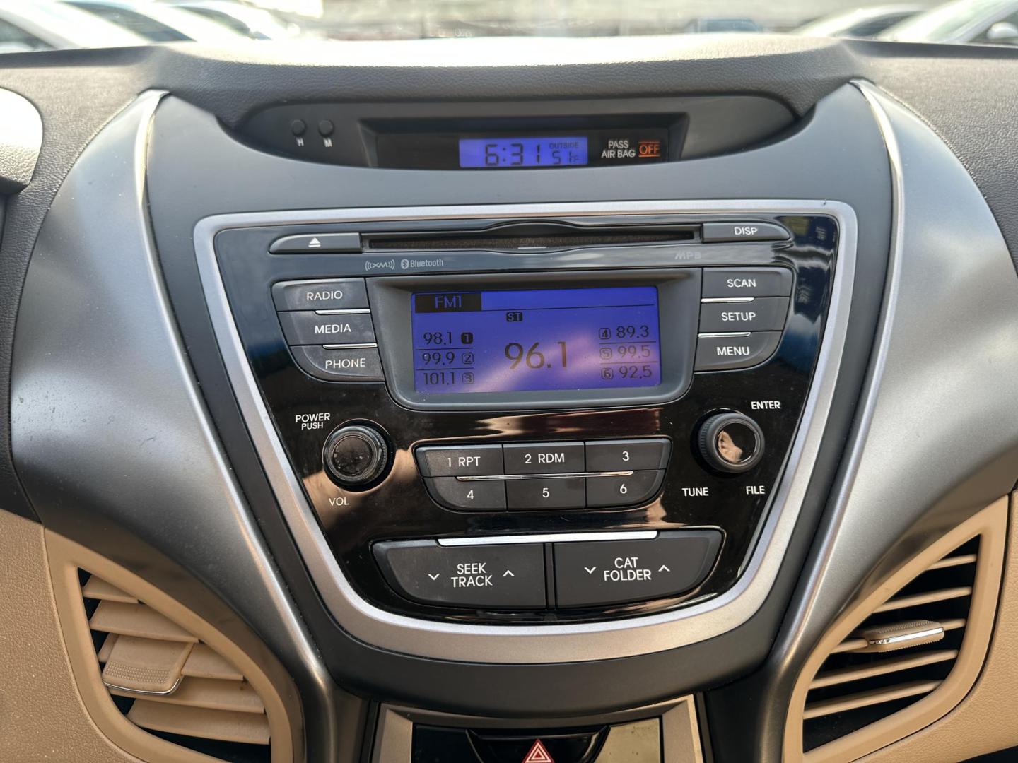 2013 TAUPE Hyundai Elantra Limited (5NPDH4AE7DH) with an 1.8L L4 DOHC 16V engine, 6-Speed Automatic transmission, located at 1254 Manheim Pike, Lancaster, PA, 17601, (717) 393-9133, 40.062870, -76.323273 - Photo#15