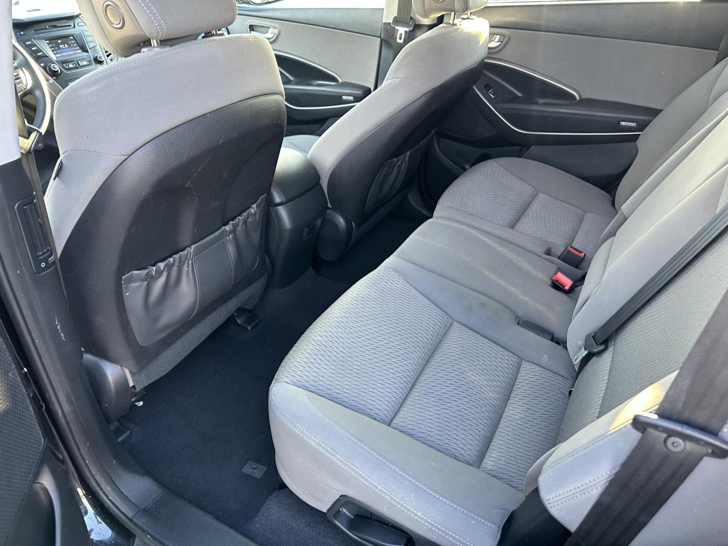 2016 BLACK Hyundai Santa Fe SE AWD (KM8SMDHF5GU) with an 3.3L V6 DOHC 24V engine, 6A transmission, located at 1254 Manheim Pike, Lancaster, PA, 17601, (717) 393-9133, 40.062870, -76.323273 - Photo#8
