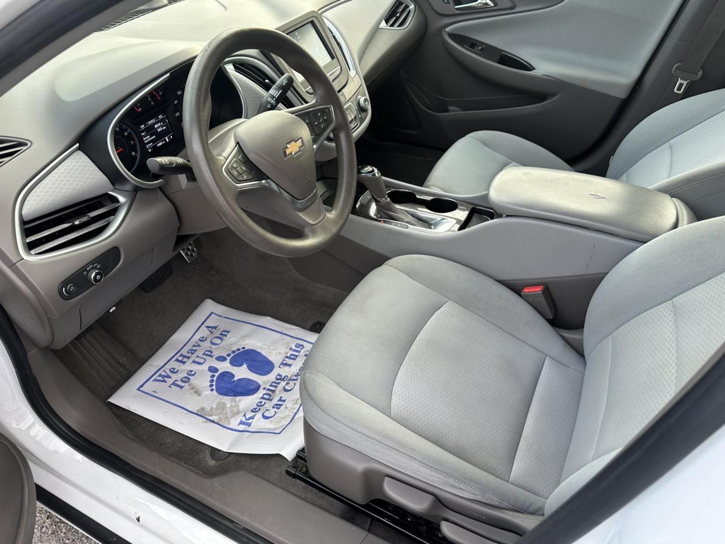 2017 WHITE Chevrolet Malibu LS (1G1ZB5ST7HF) with an 1.5L L4 DOHC 16V engine, 6A transmission, located at 1254 Manheim Pike, Lancaster, PA, 17601, (717) 393-9133, 40.062870, -76.323273 - Photo#10