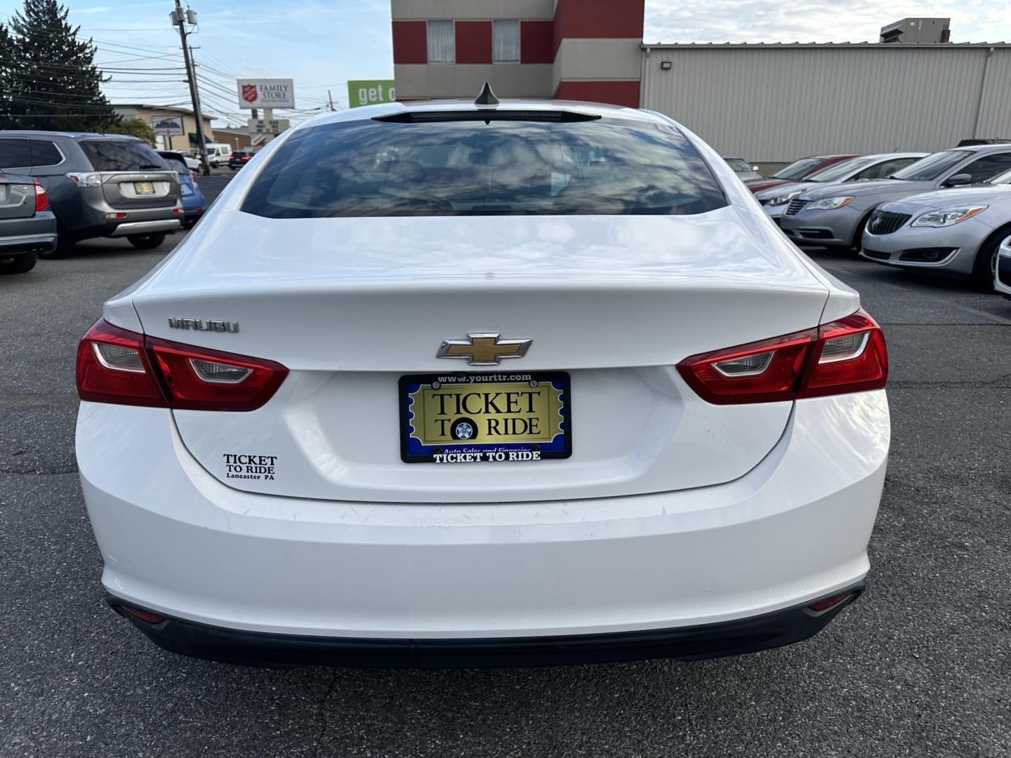 2017 WHITE Chevrolet Malibu LS (1G1ZB5ST7HF) with an 1.5L L4 DOHC 16V engine, 6A transmission, located at 1254 Manheim Pike, Lancaster, PA, 17601, (717) 393-9133, 40.062870, -76.323273 - Photo#6