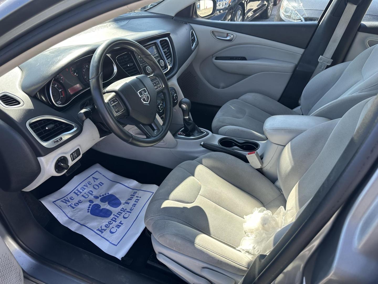 2013 GRAY Dodge Dart SXT (1C3CDFBA0DD) with an 2.0L L4 DOHC 16V TURBO engine, located at 1254 Manheim Pike, Lancaster, PA, 17601, (717) 393-9133, 40.062870, -76.323273 - Photo#11