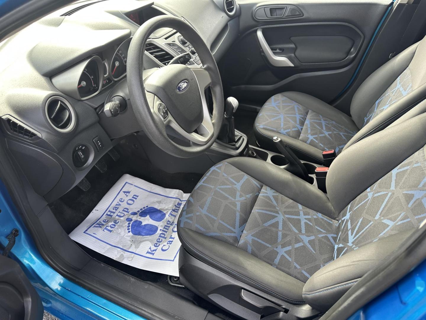 2012 BLUE* Ford Fiesta SE Hatchback (3FADP4EJ3CM) with an 1.6L L4 DOHC 16V engine, located at 1254 Manheim Pike, Lancaster, PA, 17601, (717) 393-9133, 40.062870, -76.323273 - Photo#8