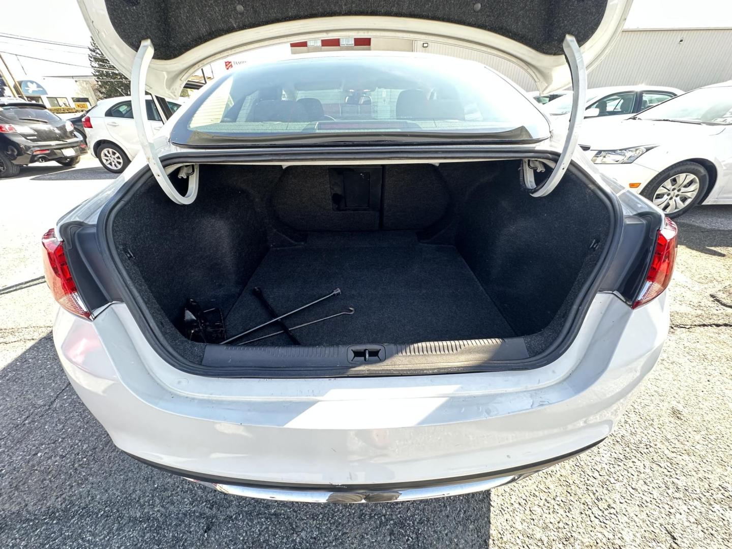 2015 WHITE Chrysler 200 Limited (1C3CCCAB8FN) with an 2.4L L4 DOHC 16V engine, 9-Speed Automatic transmission, located at 1254 Manheim Pike, Lancaster, PA, 17601, (717) 393-9133, 40.062870, -76.323273 - Photo#10