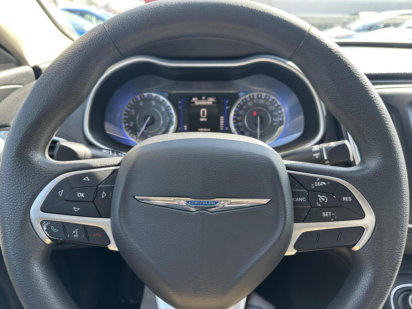 2015 WHITE Chrysler 200 Limited (1C3CCCAB8FN) with an 2.4L L4 DOHC 16V engine, 9-Speed Automatic transmission, located at 1254 Manheim Pike, Lancaster, PA, 17601, (717) 393-9133, 40.062870, -76.323273 - Photo#9