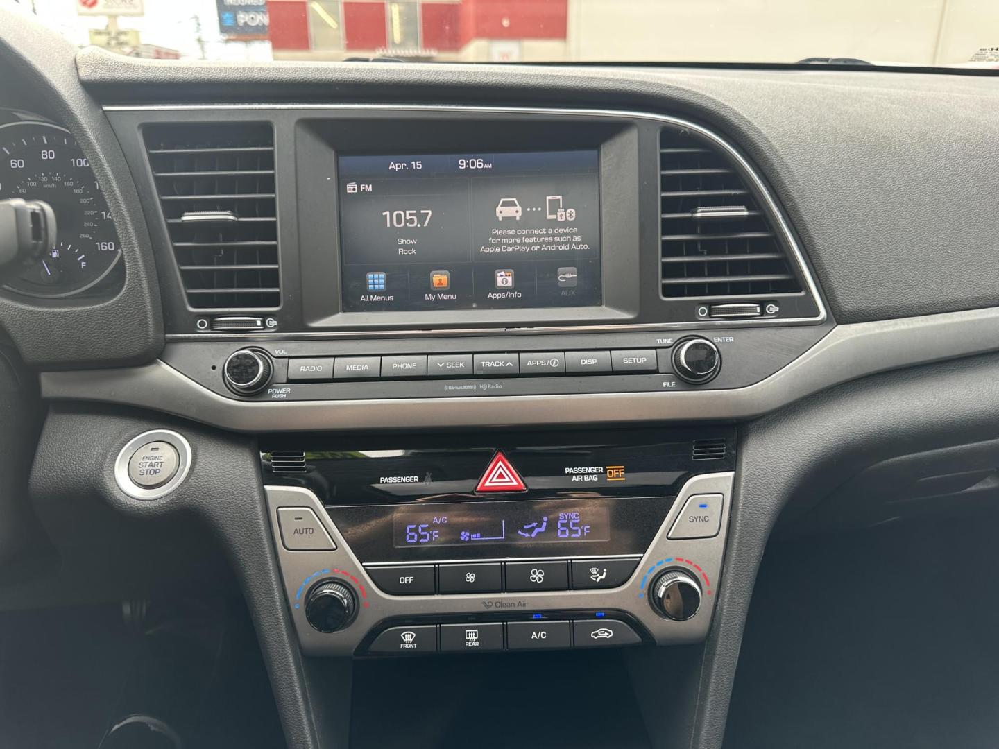 2017 RED Hyundai Elantra Limited (5NPD84LF8HH) with an 1.8L L4 DOHC 16V engine, 6A transmission, located at 1254 Manheim Pike, Lancaster, PA, 17601, (717) 393-9133, 40.062870, -76.323273 - Photo#20