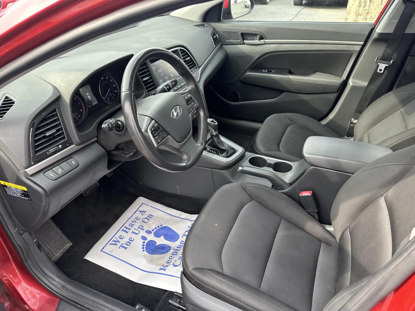 2017 RED Hyundai Elantra Limited (5NPD84LF8HH) with an 1.8L L4 DOHC 16V engine, 6A transmission, located at 1254 Manheim Pike, Lancaster, PA, 17601, (717) 393-9133, 40.062870, -76.323273 - Photo#9