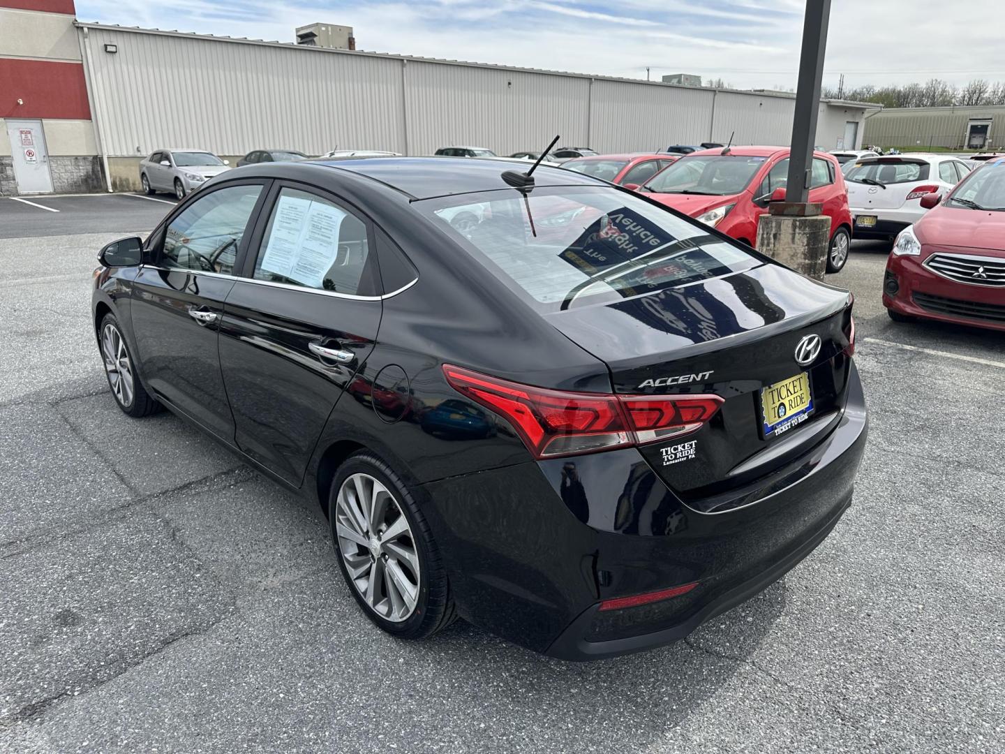 2018 BLACK Hyundai Accent Limited 4-Door 6A (3KPC34A35JE) with an 1.6L L4 DOHC 16V engine, 6A transmission, located at 1254 Manheim Pike, Lancaster, PA, 17601, (717) 393-9133, 40.062870, -76.323273 - Photo#10