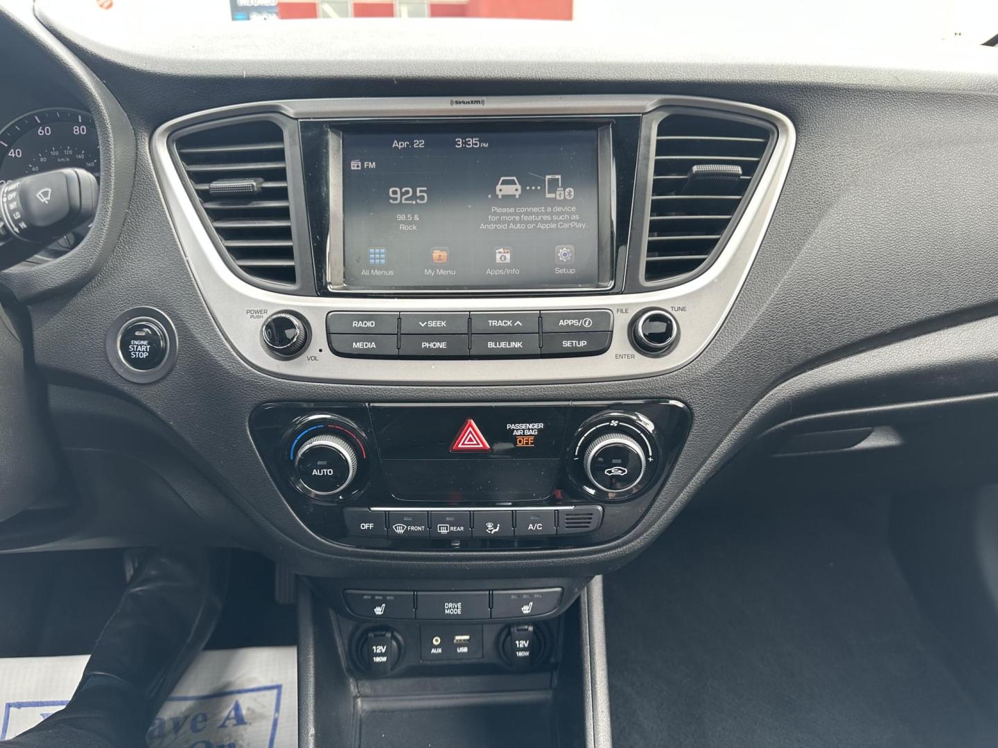 2018 BLACK Hyundai Accent Limited 4-Door 6A (3KPC34A35JE) with an 1.6L L4 DOHC 16V engine, 6A transmission, located at 1254 Manheim Pike, Lancaster, PA, 17601, (717) 393-9133, 40.062870, -76.323273 - Photo#17