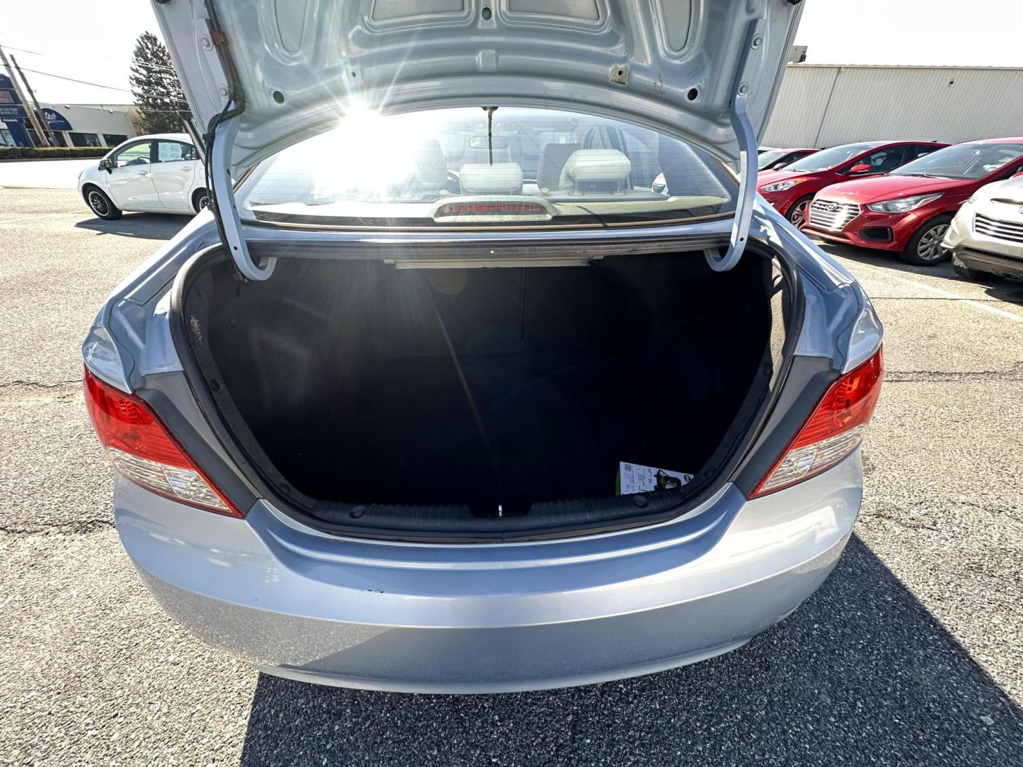 2013 BLUE Hyundai Accent GLS 4-Door (KMHCT4AE7DU) with an 1.6L L4 DOHC 16V engine, located at 1254 Manheim Pike, Lancaster, PA, 17601, (717) 393-9133, 40.062870, -76.323273 - Photo#9