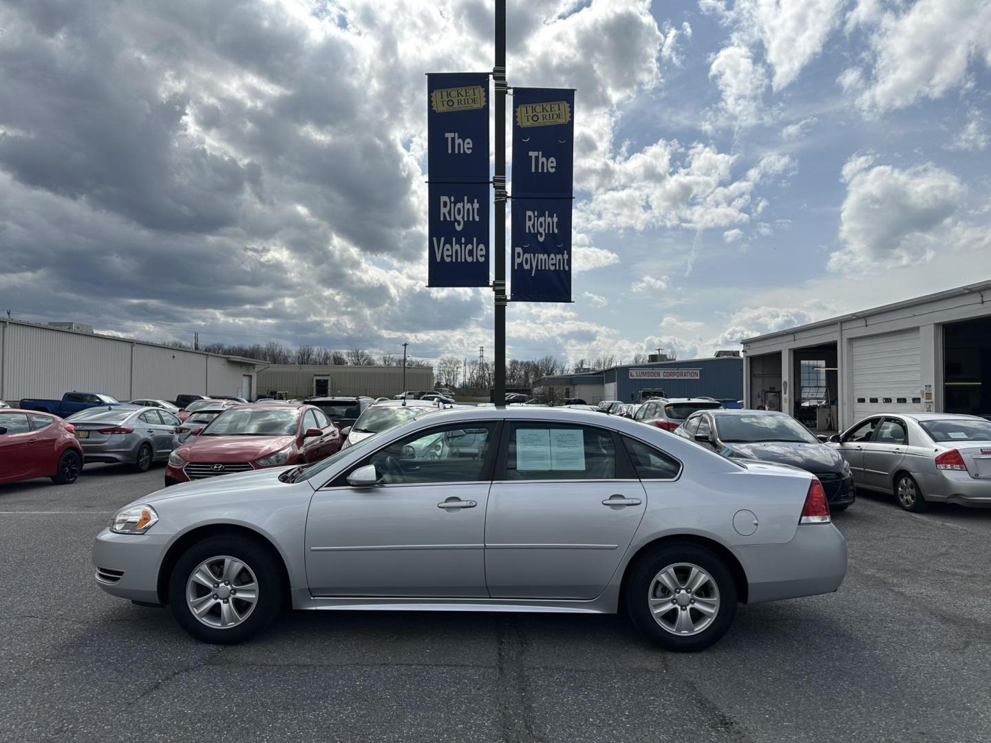 2013 SILVER Chevrolet Impala LS (2G1WA5E33D1) with an 3.6L V6 DOHC 16V FFV engine, 6-Speed Automatic transmission, located at 1254 Manheim Pike, Lancaster, PA, 17601, (717) 393-9133, 40.062870, -76.323273 - Photo#5