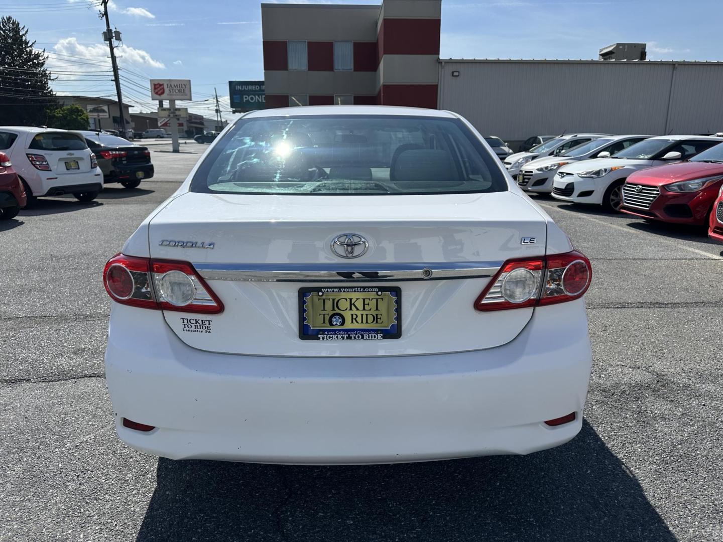 2013 WHITE Toyota Corolla S 5-Speed MT (2T1BU4EE5DC) with an 1.8L L4 DOHC 16V engine, 5-Speed Manual transmission, located at 1254 Manheim Pike, Lancaster, PA, 17601, (717) 393-9133, 40.062870, -76.323273 - Photo#7
