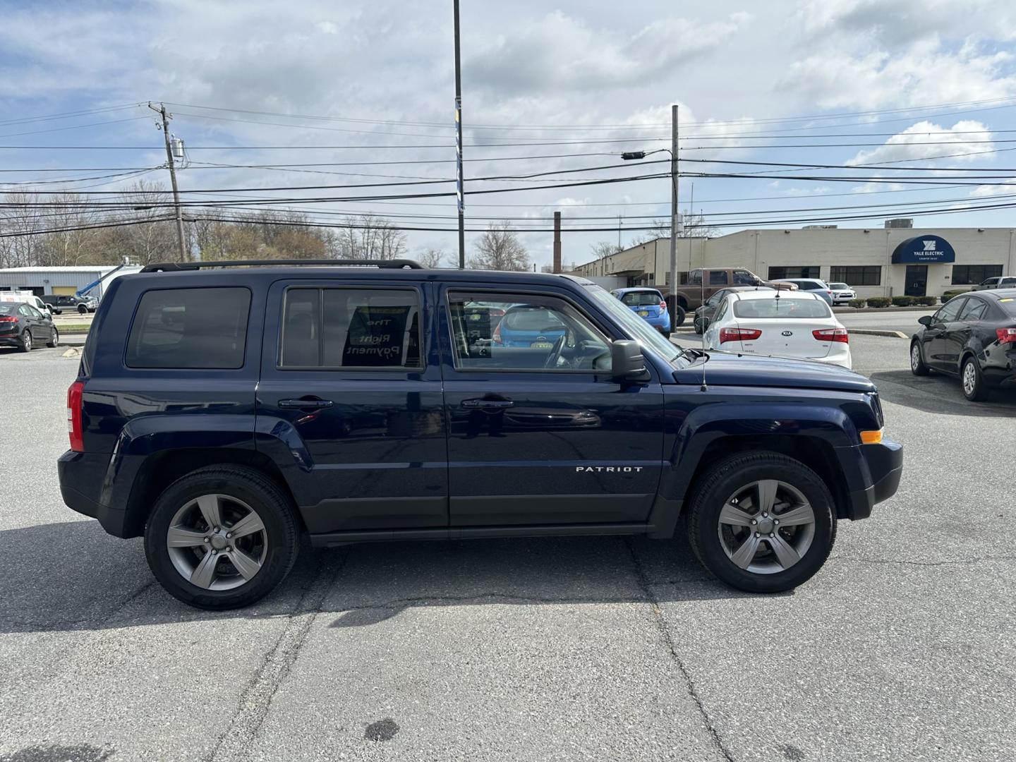 2017 BLUE Jeep Patriot Latitude 4WD (1C4NJRFB2HD) with an 2.4L L4 DOHC 16V engine, located at 1254 Manheim Pike, Lancaster, PA, 17601, (717) 393-9133, 40.062870, -76.323273 - Photo#2