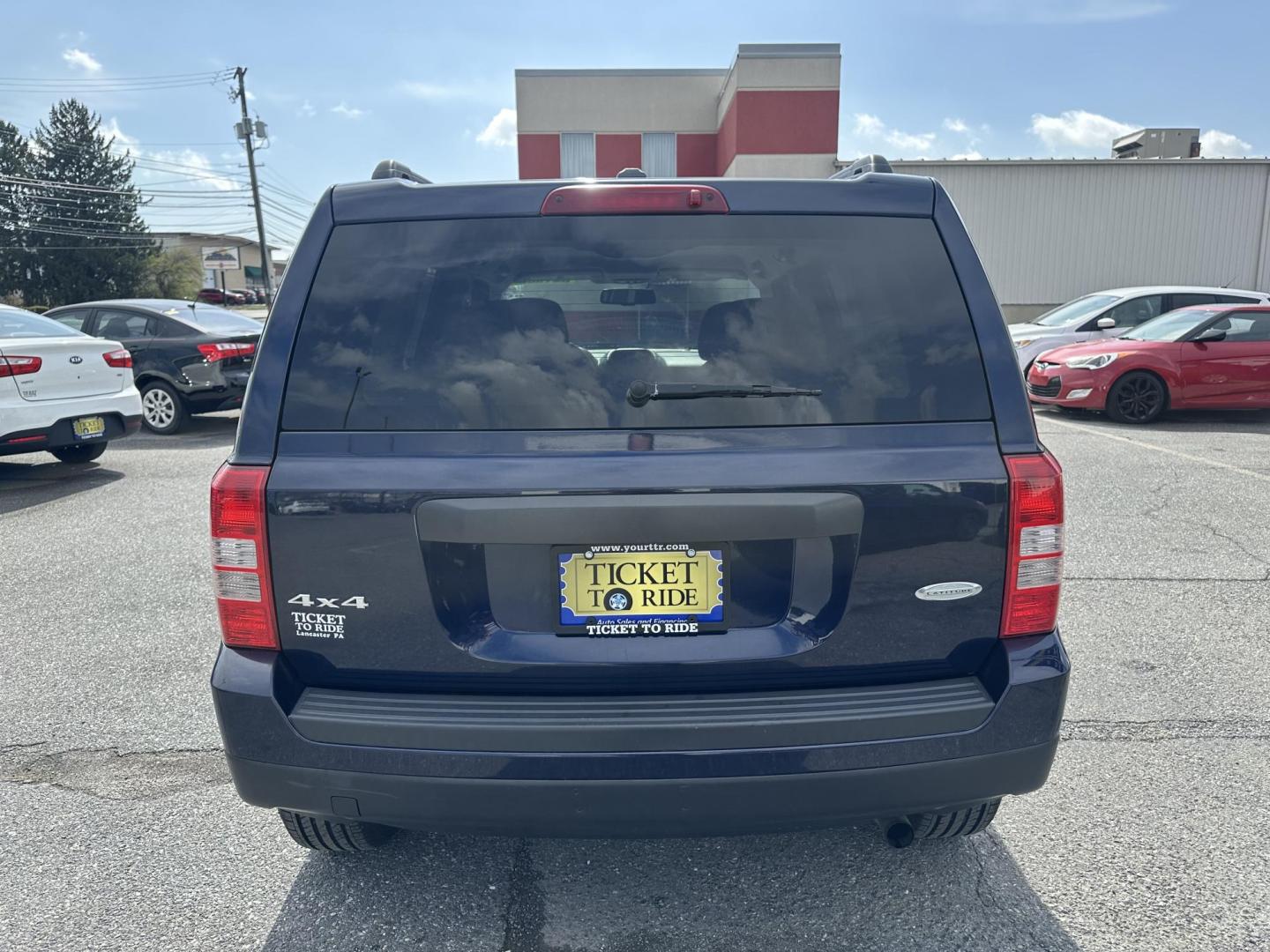 2017 BLUE Jeep Patriot Latitude 4WD (1C4NJRFB2HD) with an 2.4L L4 DOHC 16V engine, located at 1254 Manheim Pike, Lancaster, PA, 17601, (717) 393-9133, 40.062870, -76.323273 - Photo#5