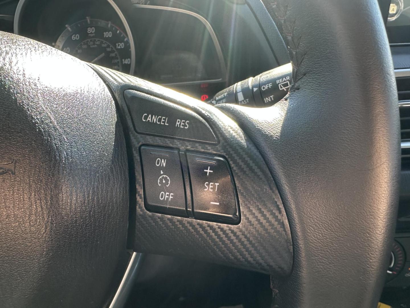2015 BLACK Mazda MAZDA3 i Touring AT 5-Door (3MZBM1L72FM) with an 2.0L L4 DOHC 16V engine, 6-Speed Automatic transmission, located at 1254 Manheim Pike, Lancaster, PA, 17601, (717) 393-9133, 40.062870, -76.323273 - Photo#13