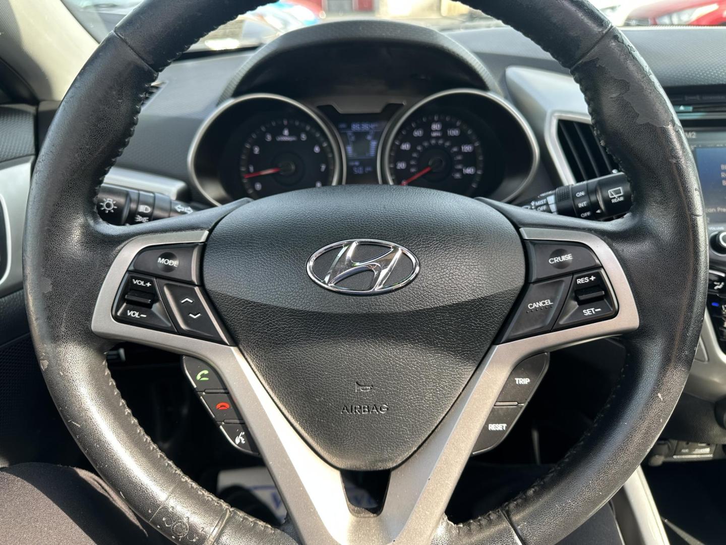 2013 RED Hyundai Veloster Base (KMHTC6AD8DU) with an 1.6L L4 DOHC 16V engine, located at 1254 Manheim Pike, Lancaster, PA, 17601, (717) 393-9133, 40.062870, -76.323273 - Photo#11