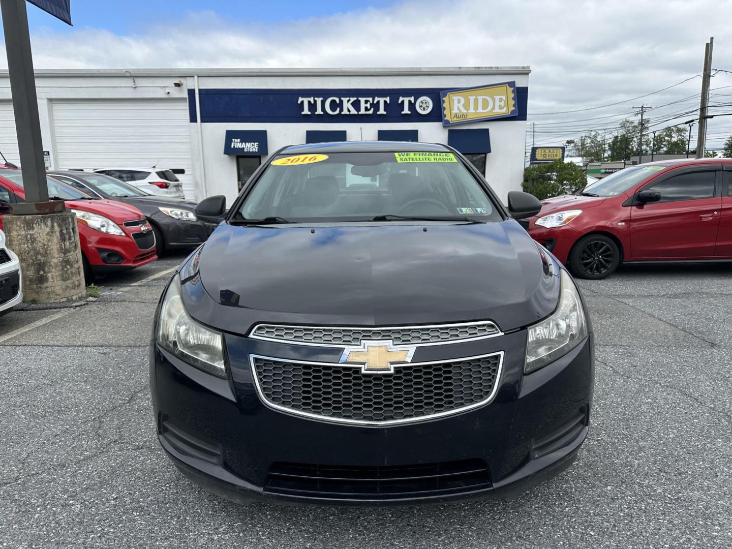 2016 DARK GRAY Chevrolet Cruze Limited LS Auto (1G1PC5SG1G7) with an 1.8L L4 DOHC 16V FFV engine, 6A transmission, located at 1254 Manheim Pike, Lancaster, PA, 17601, (717) 393-9133, 40.062870, -76.323273 - Photo#1