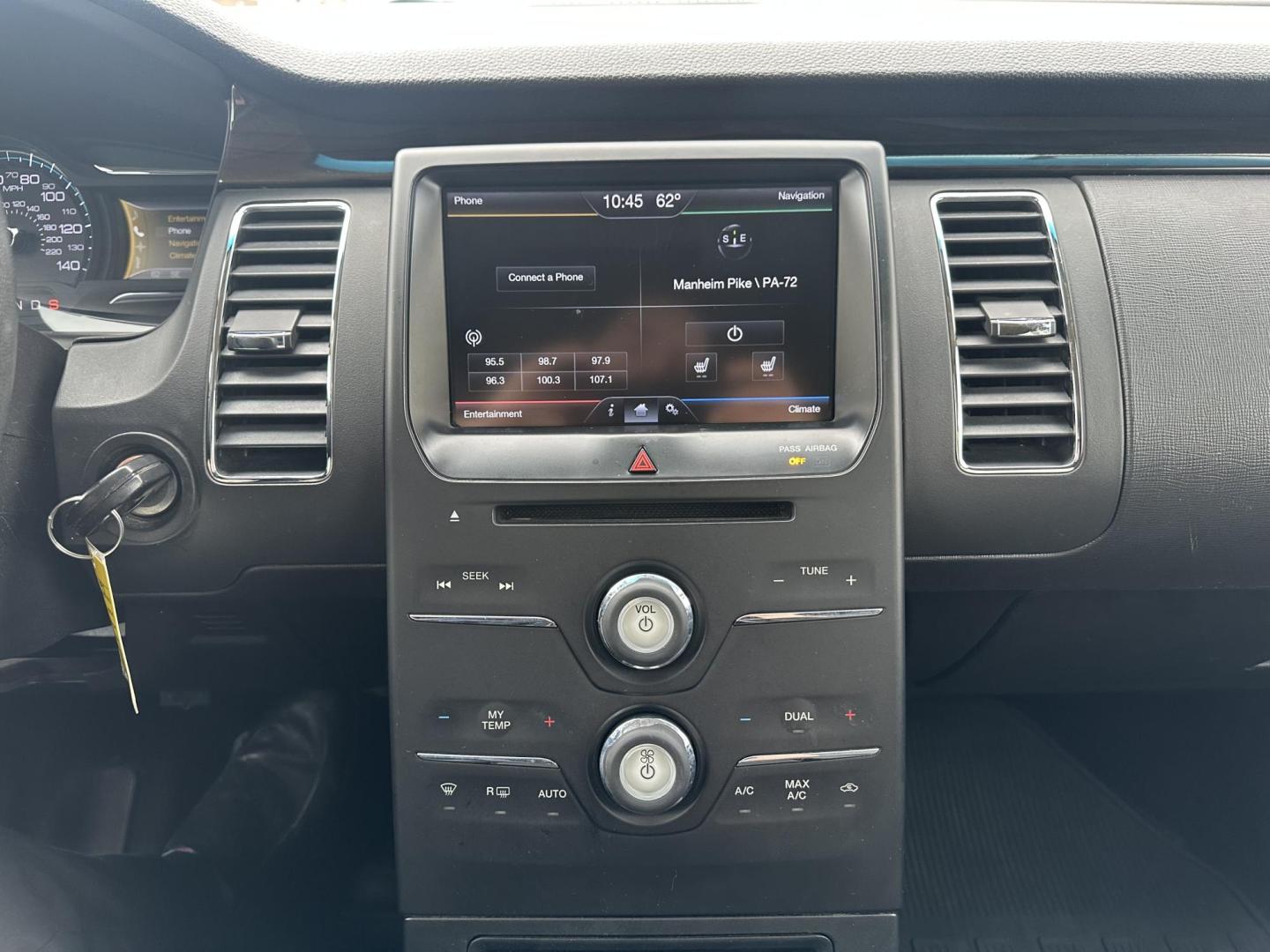 2013 GOLD Ford Flex SEL AWD (2FMHK6C86DB) with an 3.5L V6 DOHC 24V engine, 6-Speed Automatic Overdrive transmission, located at 1254 Manheim Pike, Lancaster, PA, 17601, (717) 393-9133, 40.062870, -76.323273 - Photo#18