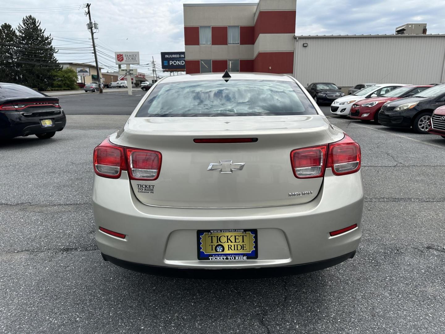 2013 GOLD Chevrolet Malibu LS (1G11B5SA7DF) with an 2.5L L4 DOHC 16V engine, 6-Speed Automatic transmission, located at 1254 Manheim Pike, Lancaster, PA, 17601, (717) 393-9133, 40.062870, -76.323273 - Photo#4