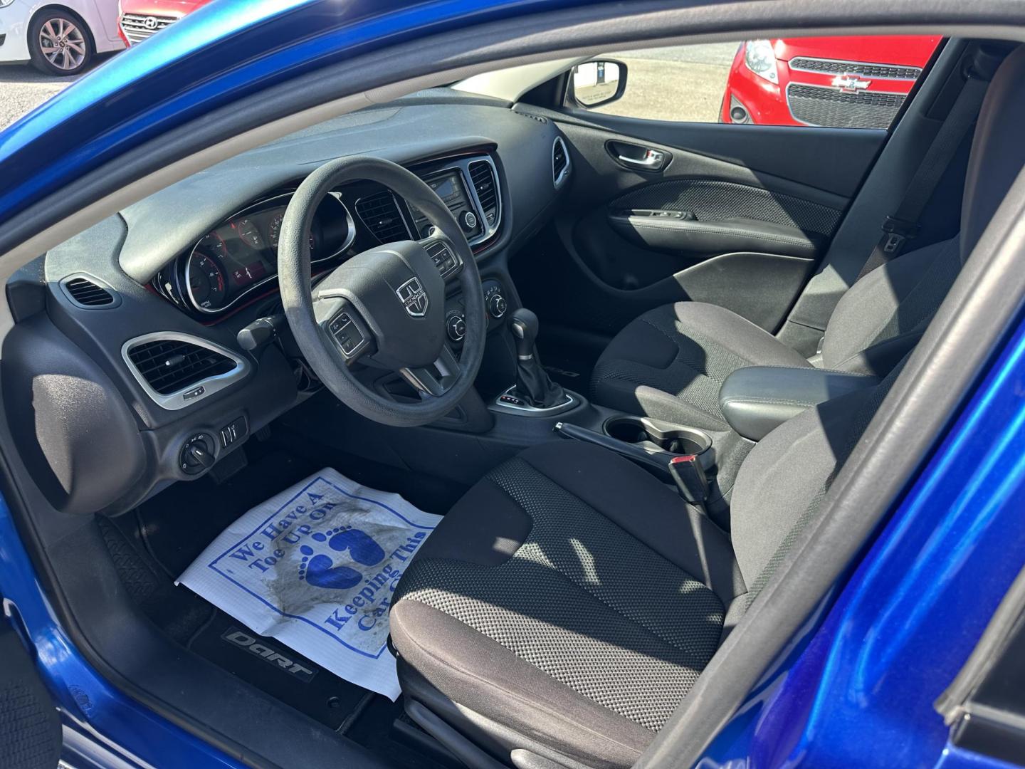 2014 BLUE Dodge Dart SE (1C3CDFAA2ED) with an 2.0L L4 DOHC 16V TURBO engine, located at 1254 Manheim Pike, Lancaster, PA, 17601, (717) 393-9133, 40.062870, -76.323273 - Photo#10
