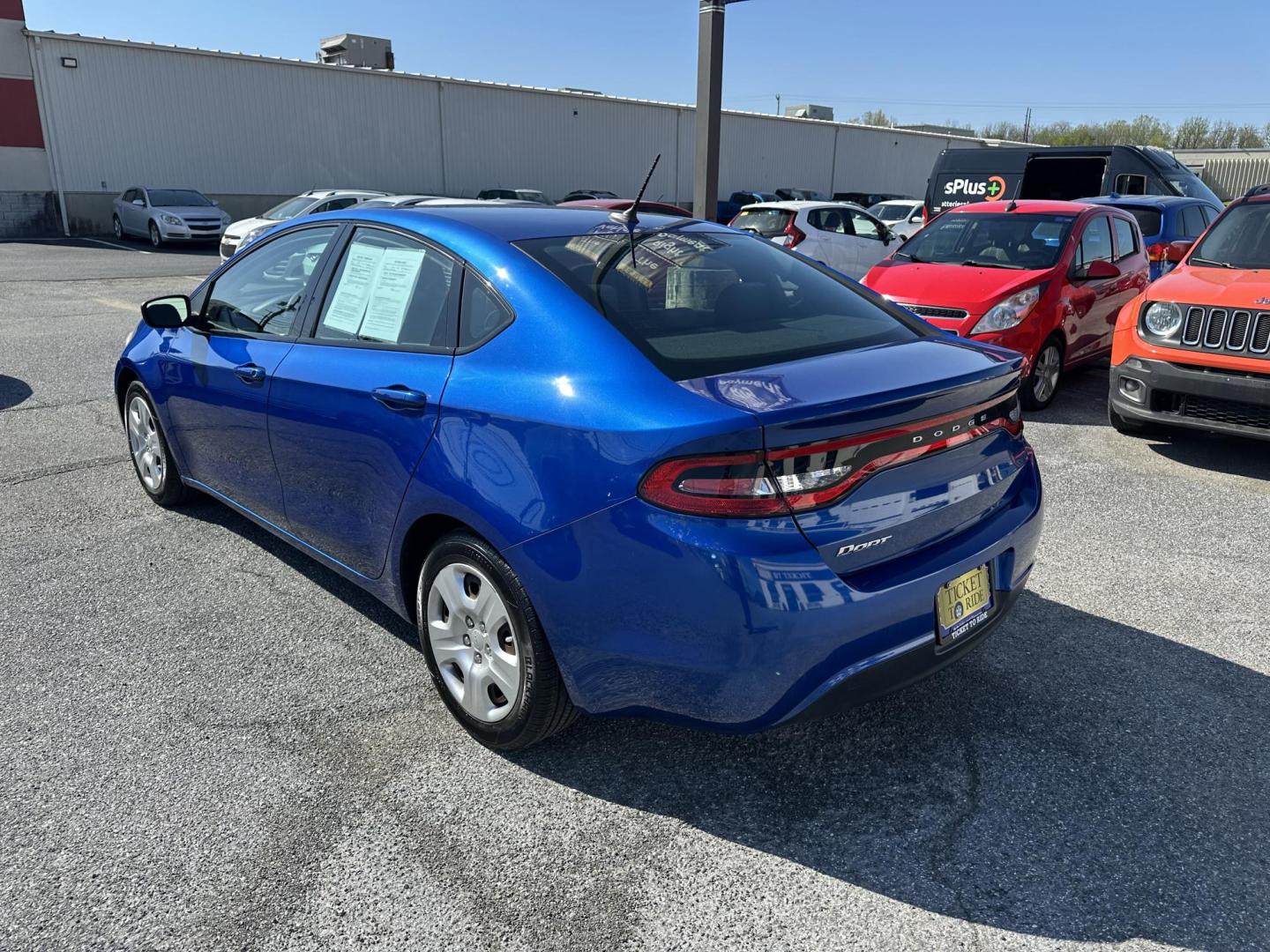 2014 BLUE Dodge Dart SE (1C3CDFAA2ED) with an 2.0L L4 DOHC 16V TURBO engine, located at 1254 Manheim Pike, Lancaster, PA, 17601, (717) 393-9133, 40.062870, -76.323273 - Photo#6