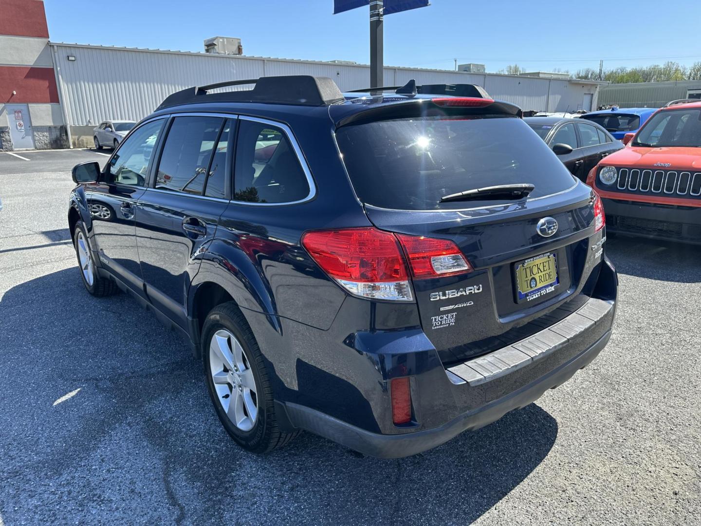 2014 BLUE Subaru Outback 2.5I Premium (4S4BRBCC3E3) with an 2.5L H4 DOHC 16V engine, located at 1254 Manheim Pike, Lancaster, PA, 17601, (717) 393-9133, 40.062870, -76.323273 - Photo#6