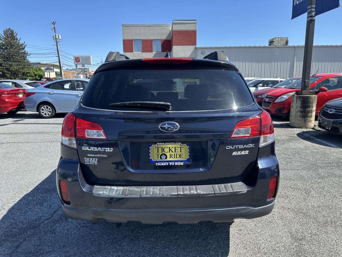 2014 BLUE Subaru Outback 2.5I Premium (4S4BRBCC3E3) with an 2.5L H4 DOHC 16V engine, located at 1254 Manheim Pike, Lancaster, PA, 17601, (717) 393-9133, 40.062870, -76.323273 - Photo#7