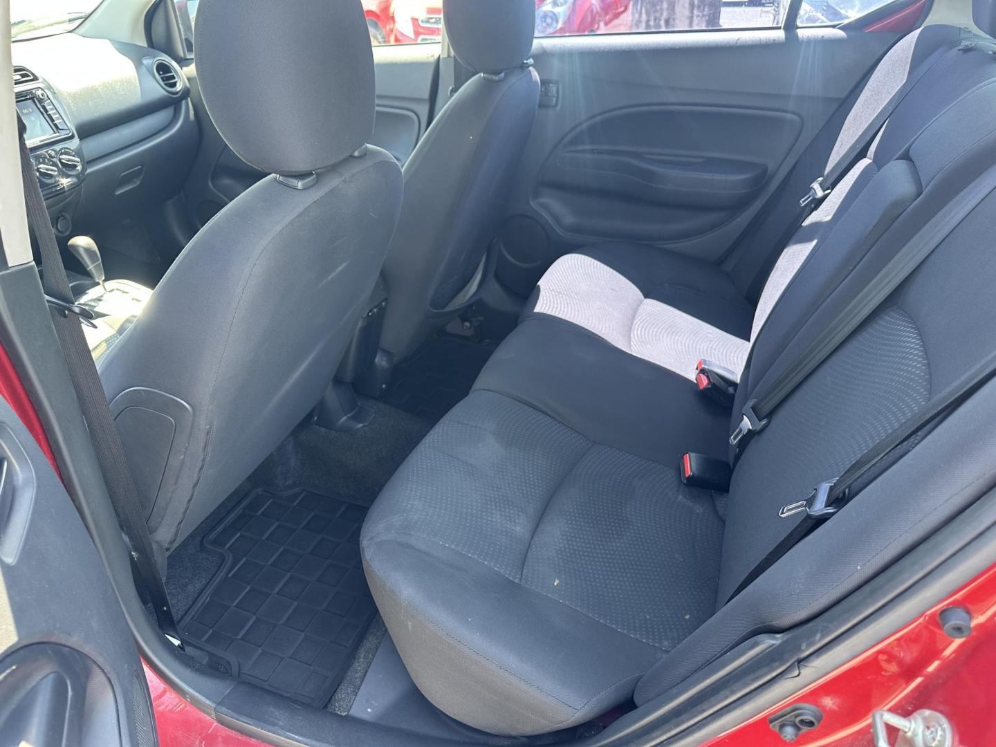 2019 RED Mitsubishi Mirage G4 ES 5M (ML32F3FJ7KH) with an 1.2L L3 DOHC engine, 5M transmission, located at 1254 Manheim Pike, Lancaster, PA, 17601, (717) 393-9133, 40.062870, -76.323273 - Photo#7