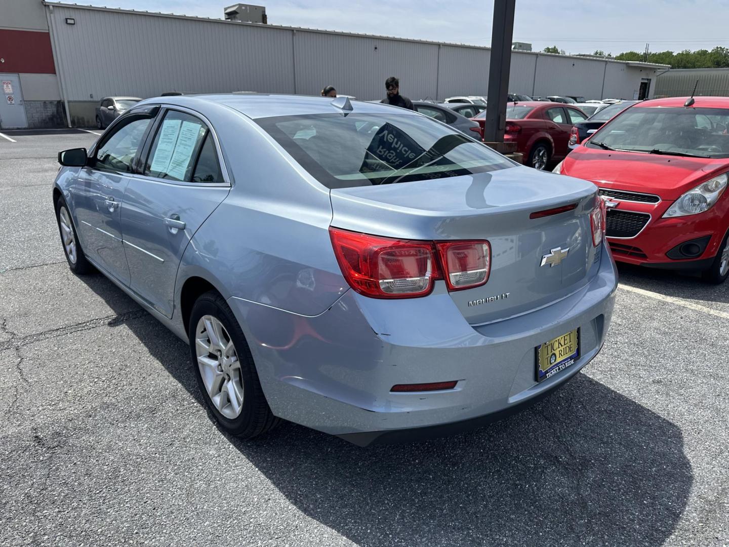 2013 BLUE Chevrolet Malibu 1LT (1G11C5SA3DU) with an 2.5L L4 DOHC 16V engine, 6-Speed Automatic transmission, located at 1254 Manheim Pike, Lancaster, PA, 17601, (717) 393-9133, 40.062870, -76.323273 - Photo#4