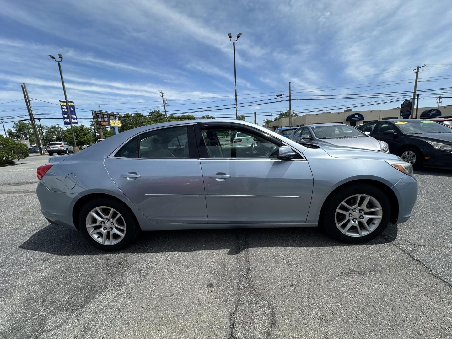 2013 BLUE Chevrolet Malibu 1LT (1G11C5SA3DU) with an 2.5L L4 DOHC 16V engine, 6-Speed Automatic transmission, located at 1254 Manheim Pike, Lancaster, PA, 17601, (717) 393-9133, 40.062870, -76.323273 - Photo#3