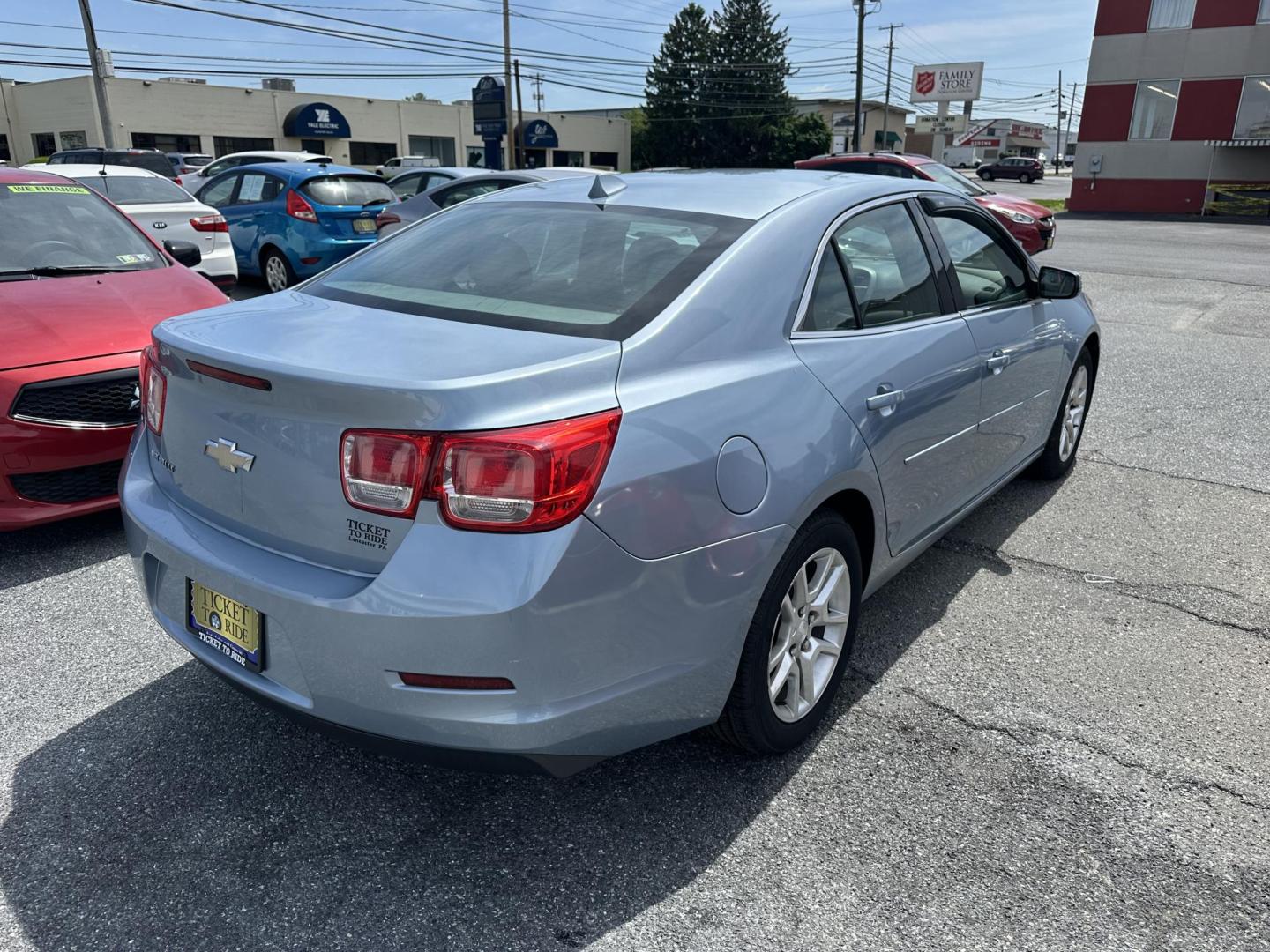 2013 BLUE Chevrolet Malibu 1LT (1G11C5SA3DU) with an 2.5L L4 DOHC 16V engine, 6-Speed Automatic transmission, located at 1254 Manheim Pike, Lancaster, PA, 17601, (717) 393-9133, 40.062870, -76.323273 - Photo#6
