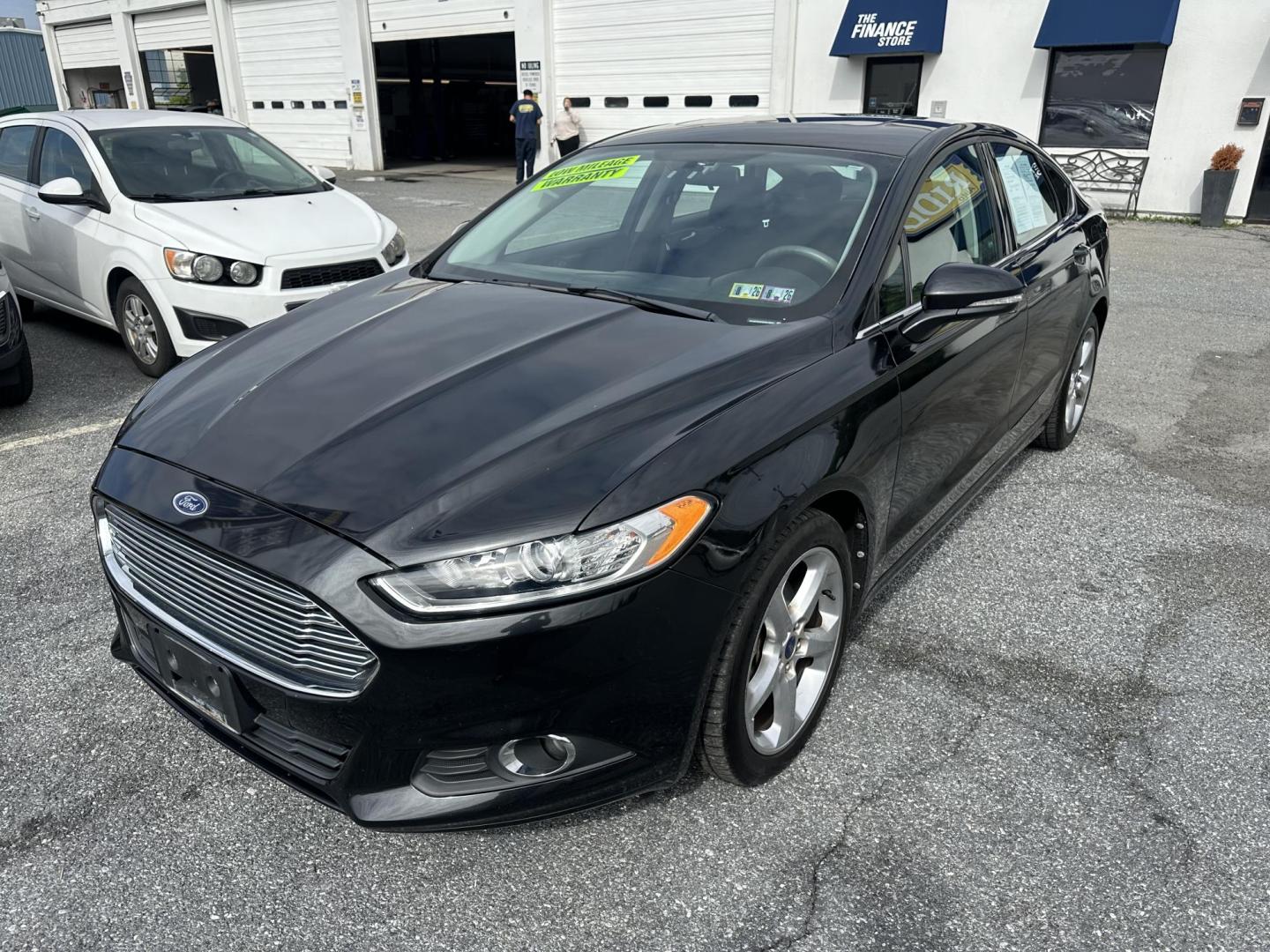 2013 BLACK Ford Fusion SE (3FA6P0HR3DR) with an 1.6L L4 DOHC 16V engine, located at 1254 Manheim Pike, Lancaster, PA, 17601, (717) 393-9133, 40.062870, -76.323273 - Photo#0