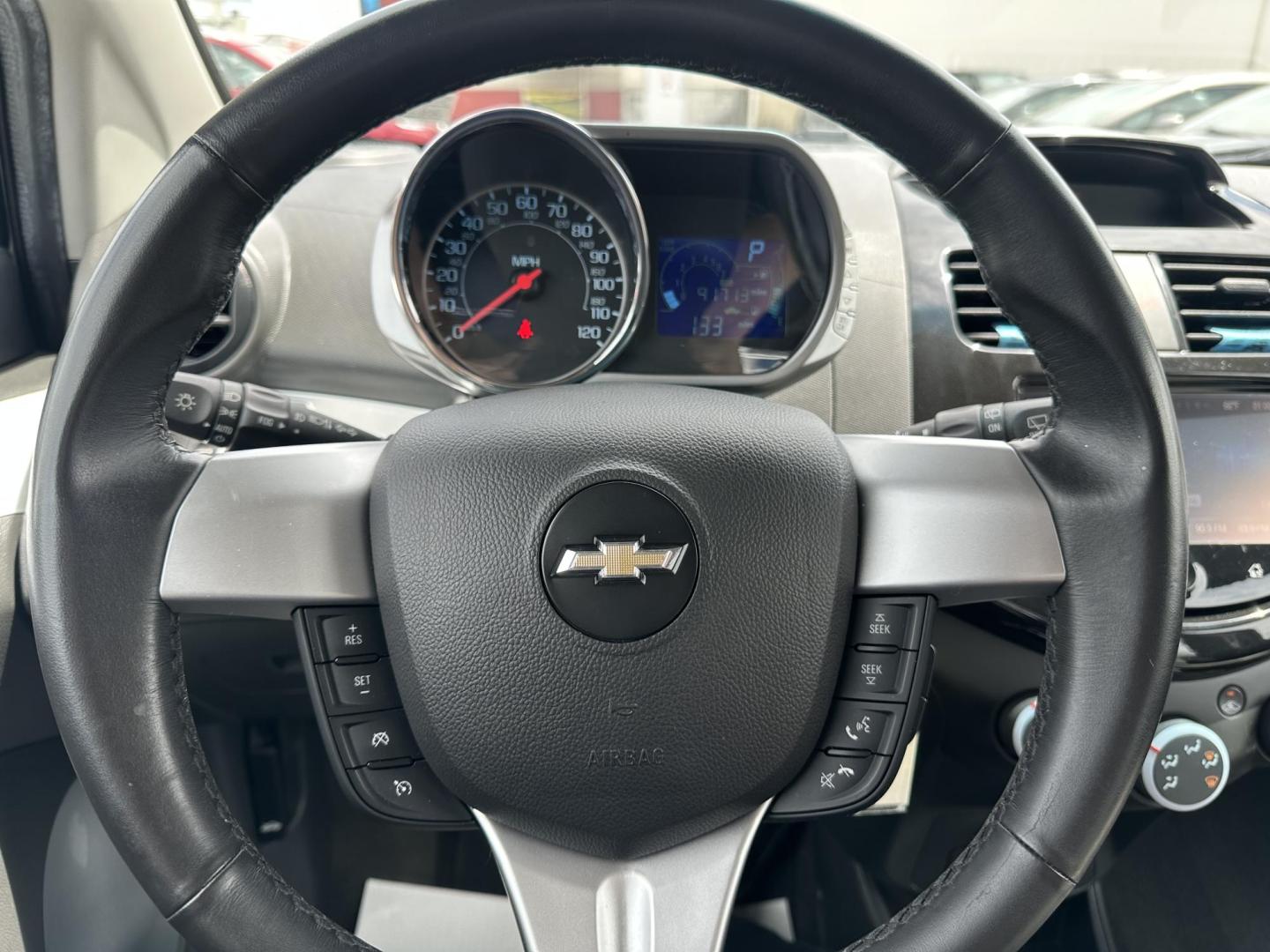 2015 WHITE Chevrolet Spark 2LT CVT (KL8CF6S97FC) with an 1.2L L4 16V DOHC engine, Continuously Variable Transmission transmission, located at 1254 Manheim Pike, Lancaster, PA, 17601, (717) 393-9133, 40.062870, -76.323273 - Photo#10
