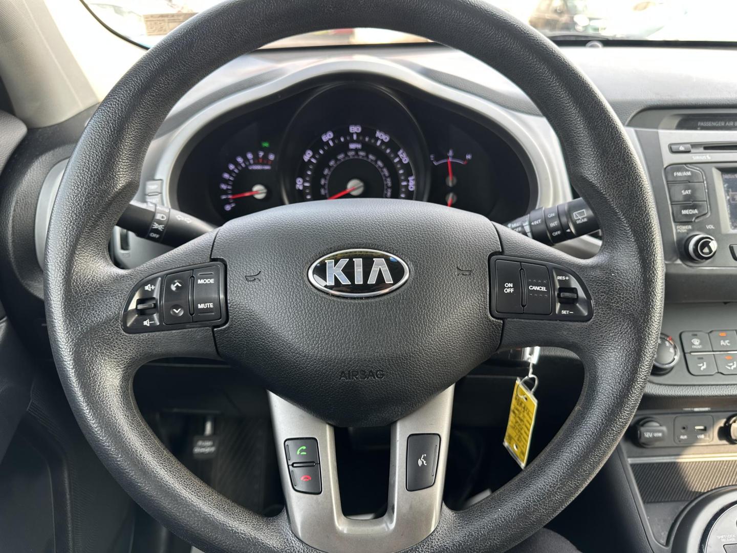 2015 BLUE Kia Sportage LX AWD (KNDPBCAC9F7) with an 2.4L V6 DOHC 24V engine, 6-Speed Automatic transmission, located at 1254 Manheim Pike, Lancaster, PA, 17601, (717) 393-9133, 40.062870, -76.323273 - Photo#9