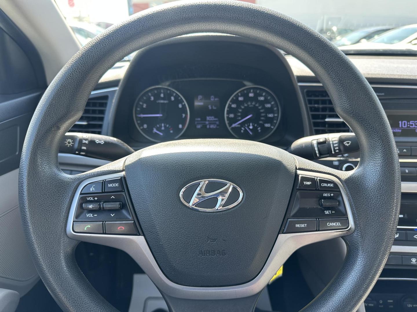 2017 BLACK Hyundai Elantra SE 6AT (5NPD74LF0HH) with an 1.8L L4 DOHC 16V engine, 6A transmission, located at 1254 Manheim Pike, Lancaster, PA, 17601, (717) 393-9133, 40.062870, -76.323273 - Photo#9