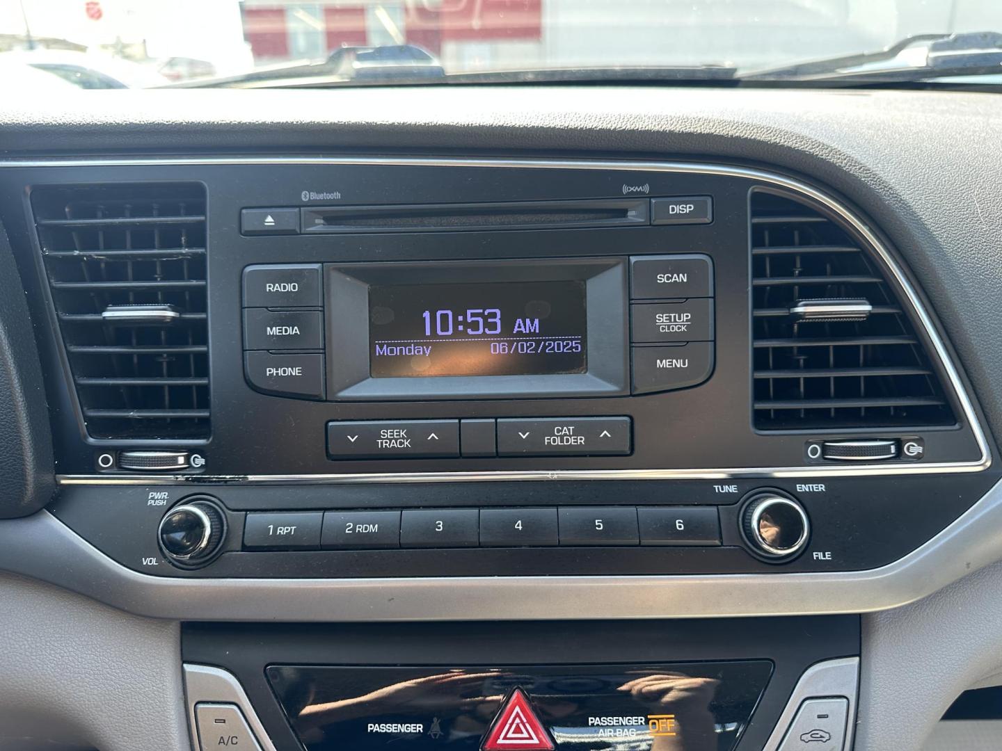 2017 BLACK Hyundai Elantra SE 6AT (5NPD74LF0HH) with an 1.8L L4 DOHC 16V engine, 6A transmission, located at 1254 Manheim Pike, Lancaster, PA, 17601, (717) 393-9133, 40.062870, -76.323273 - Photo#15