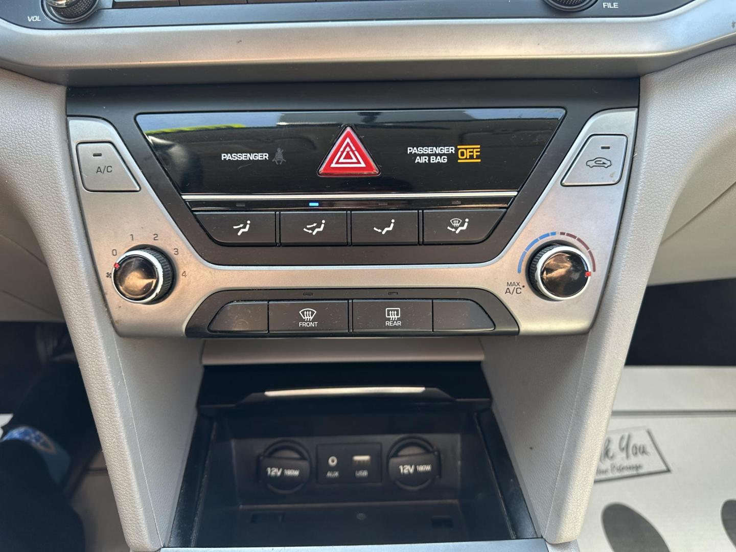 2017 BLACK Hyundai Elantra SE 6AT (5NPD74LF0HH) with an 1.8L L4 DOHC 16V engine, 6A transmission, located at 1254 Manheim Pike, Lancaster, PA, 17601, (717) 393-9133, 40.062870, -76.323273 - Photo#19
