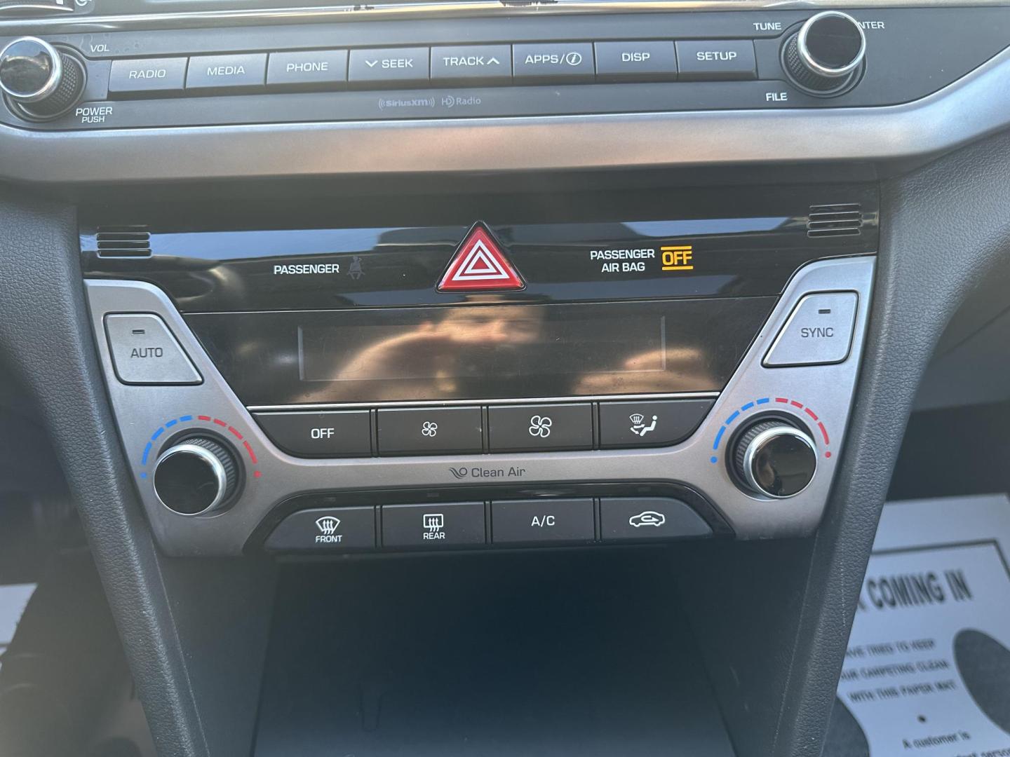 2017 SILVER Hyundai Elantra Limited (5NPD84LFXHH) with an 1.8L L4 DOHC 16V engine, 6A transmission, located at 1254 Manheim Pike, Lancaster, PA, 17601, (717) 393-9133, 40.062870, -76.323273 - Photo#15