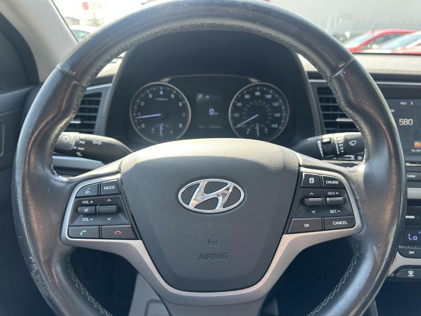 2017 BLUE Hyundai Elantra Limited (5NPD84LF7HH) with an 1.8L L4 DOHC 16V engine, 6A transmission, located at 1254 Manheim Pike, Lancaster, PA, 17601, (717) 393-9133, 40.062870, -76.323273 - Photo#9